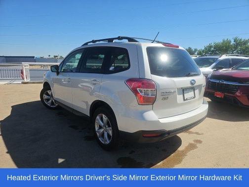 Satin White Pearl 2015 Subaru Forester 2.5i Premium