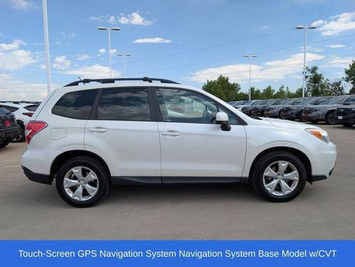 Satin White Pearl 2015 Subaru Forester 2.5i Premium