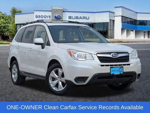 Satin White Pearl 2015 Subaru Forester 2.5i Premium