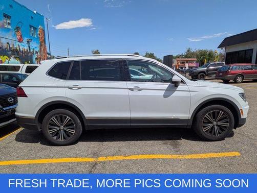 Pure White 2019 Volkswagen Tiguan 2.0T SEL