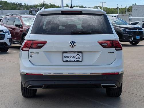 Pure White 2019 Volkswagen Tiguan 2.0T SEL