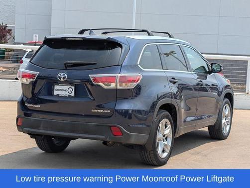 Nautical Blue Metallic 2015 Toyota Highlander Limited