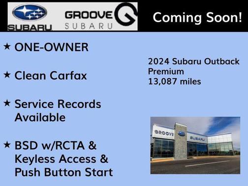 Crimson Red Pearl 2024 Subaru Outback Premium