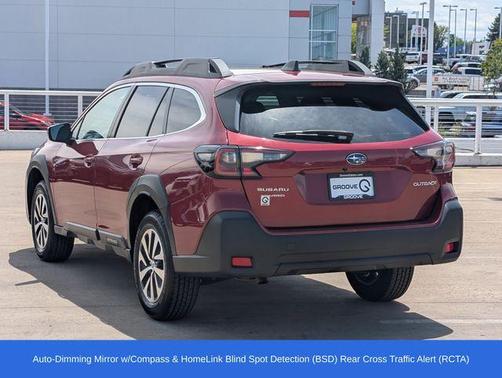 Crimson Red Pearl 2024 Subaru Outback Premium