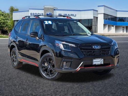 Crystal Black Silica 2024 Subaru Forester Sport