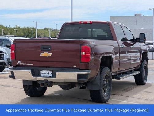 Red Metallic 2016 Chevrolet Silverado 3500 LTZ