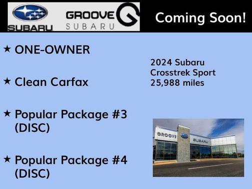 Magnetite Gray Pearl 2024 Subaru Crosstrek Sport