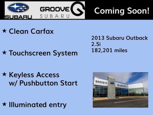2013 Subaru Outback 2.5i