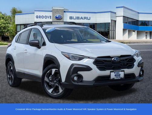 Crystal White Pearl 2025 Subaru Crosstrek Limited