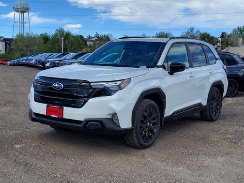 Crystal White Pearl 2026 Subaru Forester Sport