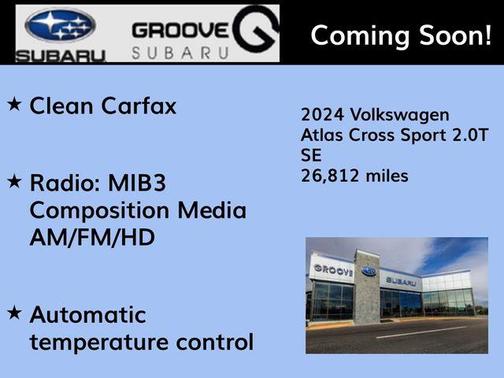 2024 Volkswagen Atlas Cross Sport 2.0T SE
