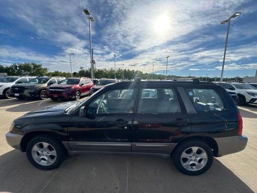 Java Black Pearl / Steel Gray 2003 Subaru Forester XS