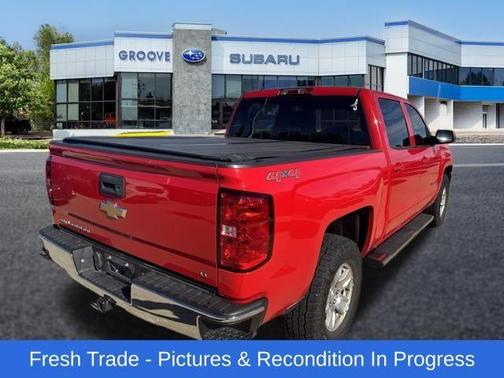 Red 2017 Chevrolet Silverado 1500 LT