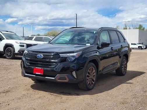 Crystal Black Silica 2026 Subaru Forester Sport