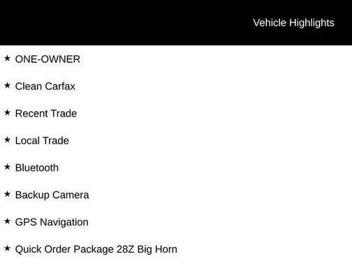 2021 RAM 1500 Big Horn