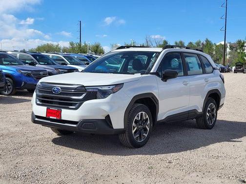 Crystal White Pearl 2026 Subaru Forester