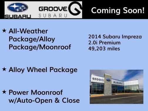 2014 Subaru Impreza 2.0i Premium