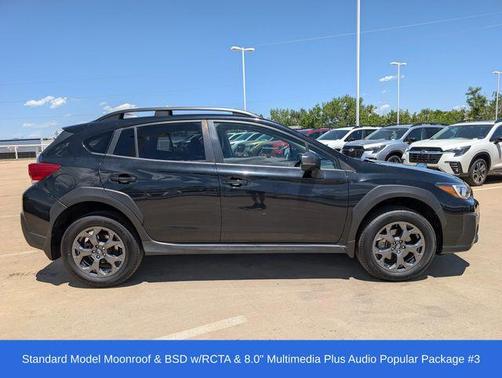 Crystal Black Silica 2023 Subaru Crosstrek Sport