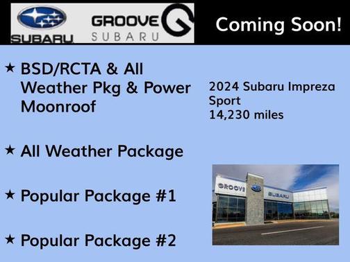 Ice Silver Metallic 2024 Subaru Impreza Sport