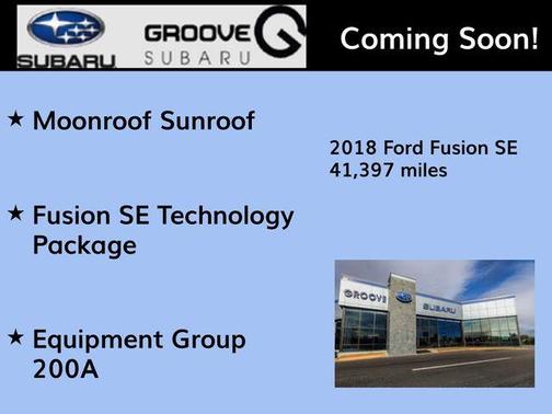 2018 Ford Fusion SE