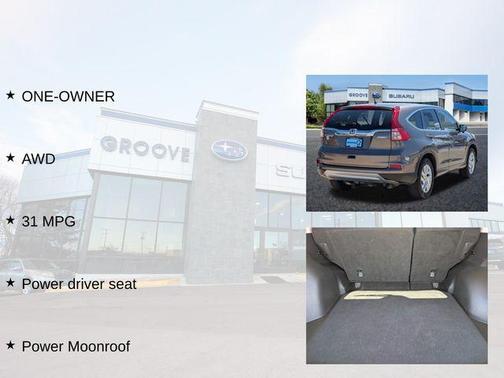Modern Steel Metallic 2016 Honda CR-V EX
