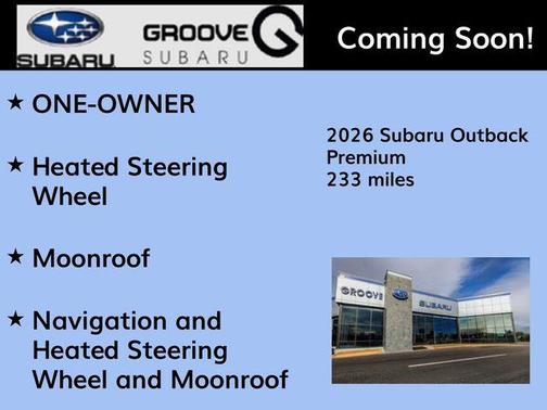 Crimson Red Pearl 2026 Subaru Outback Premium