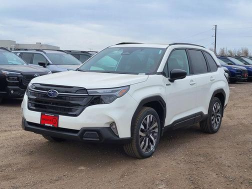 Crystal White Pearl 2026 Subaru Forester Touring