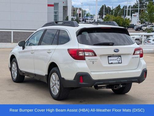 Crystal White Pearl 2018 Subaru Outback 2.5i Premium