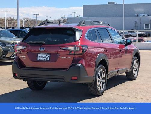 Crimson Red Pearl 2025 Subaru Outback Premium