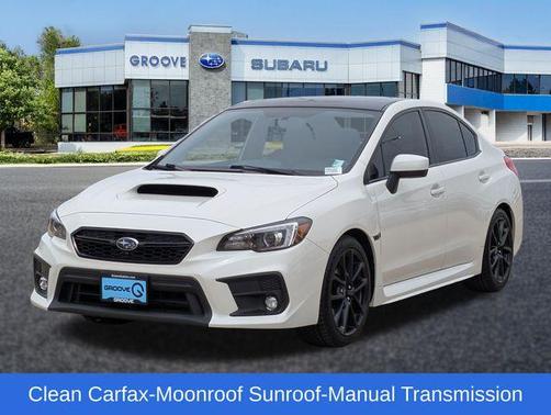 Crystal White Pearl 2020 Subaru WRX Limited