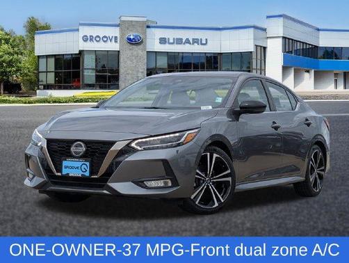 Gun Metallic 2023 Nissan Sentra SR