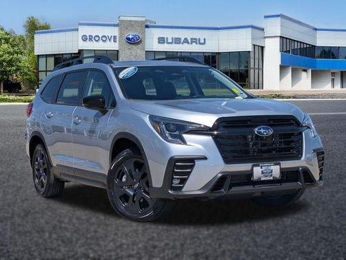 Ice Silver Metallic 2025 Subaru Ascent Onyx Edition Touring