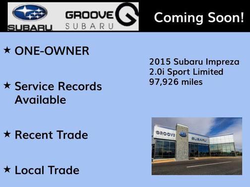 2015 Subaru Impreza 2.0i Sport Limited