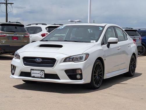 Crystal White Pearl 2015 Subaru WRX Limited