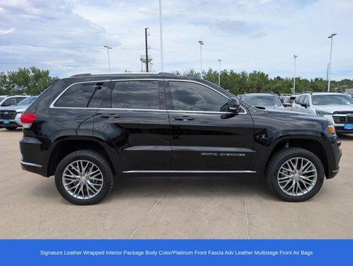 Diamond Black 2018 Jeep Grand Cherokee Summit