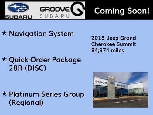 Diamond Black 2018 Jeep Grand Cherokee Summit