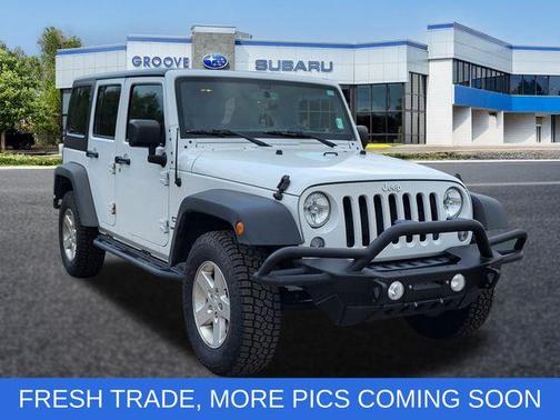 Bright White Clearcoat 2015 Jeep Wrangler Unlimited Sport