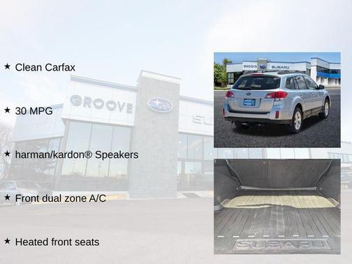 Ice Silver Metallic 2014 Subaru Outback 2.5i Limited