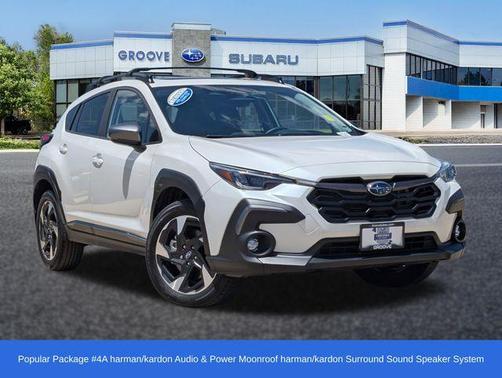 Crystal White Pearl 2025 Subaru Crosstrek Limited
