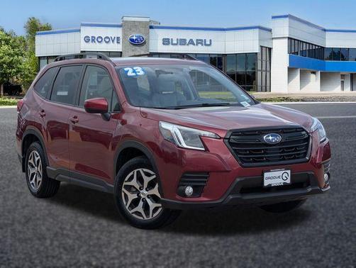 Crimson Red Pearl 2023 Subaru Forester Premium