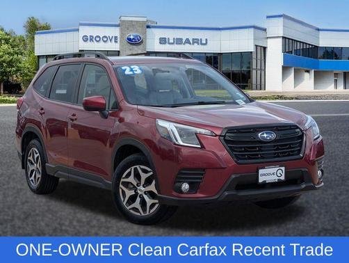Crimson Red Pearl 2023 Subaru Forester Premium