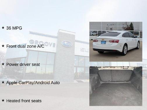Summit White 2020 Chevrolet Malibu LT