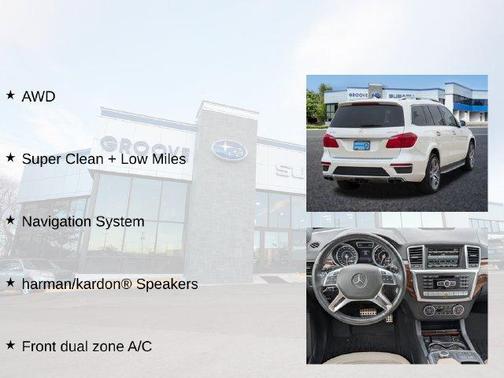 Diamond White Metallic 2015 Mercedes-Benz GL-Class GL 63 AMG