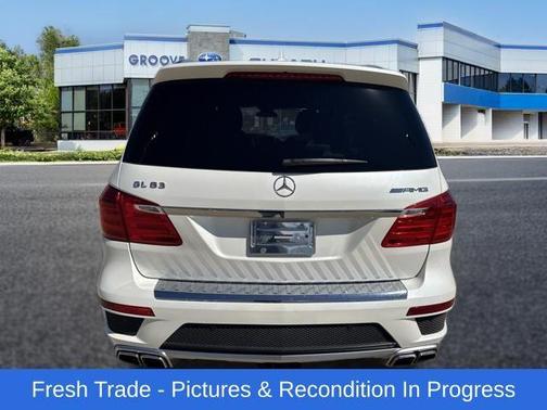 Diamond White Metallic 2015 Mercedes-Benz GL-Class GL 63 AMG