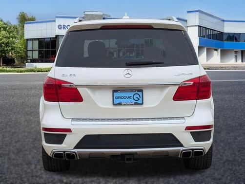 Diamond White Metallic 2015 Mercedes-Benz GL-Class GL 63 AMG