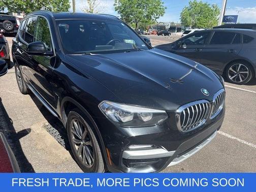 Black Sapphire Metallic 2019 BMW X3 xDrive30i