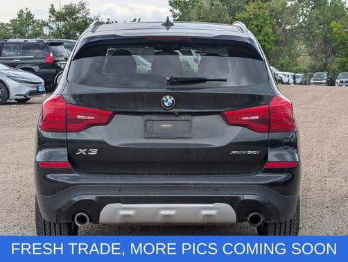 Black Sapphire Metallic 2019 BMW X3 xDrive30i