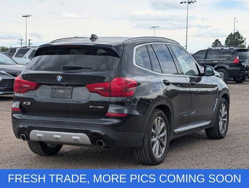Black Sapphire Metallic 2019 BMW X3 xDrive30i