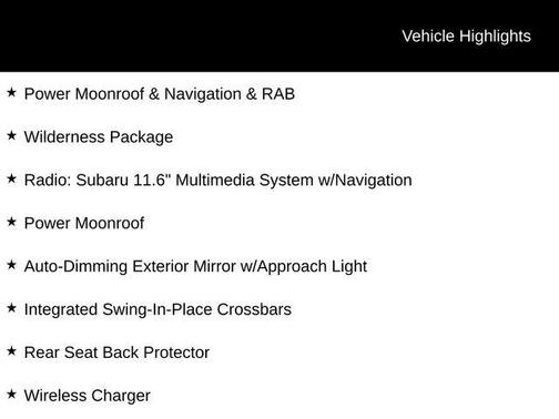 2025 Subaru Outback Wilderness
