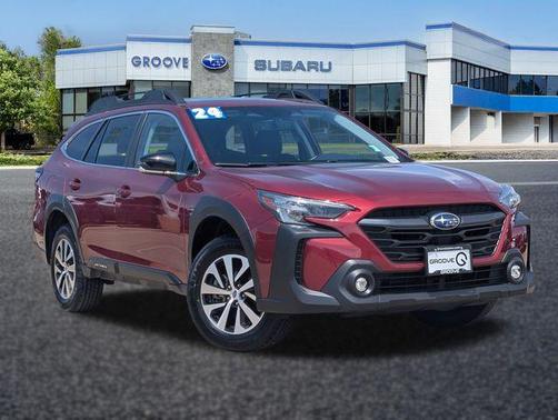 Crimson Red Pearl 2024 Subaru Outback Premium